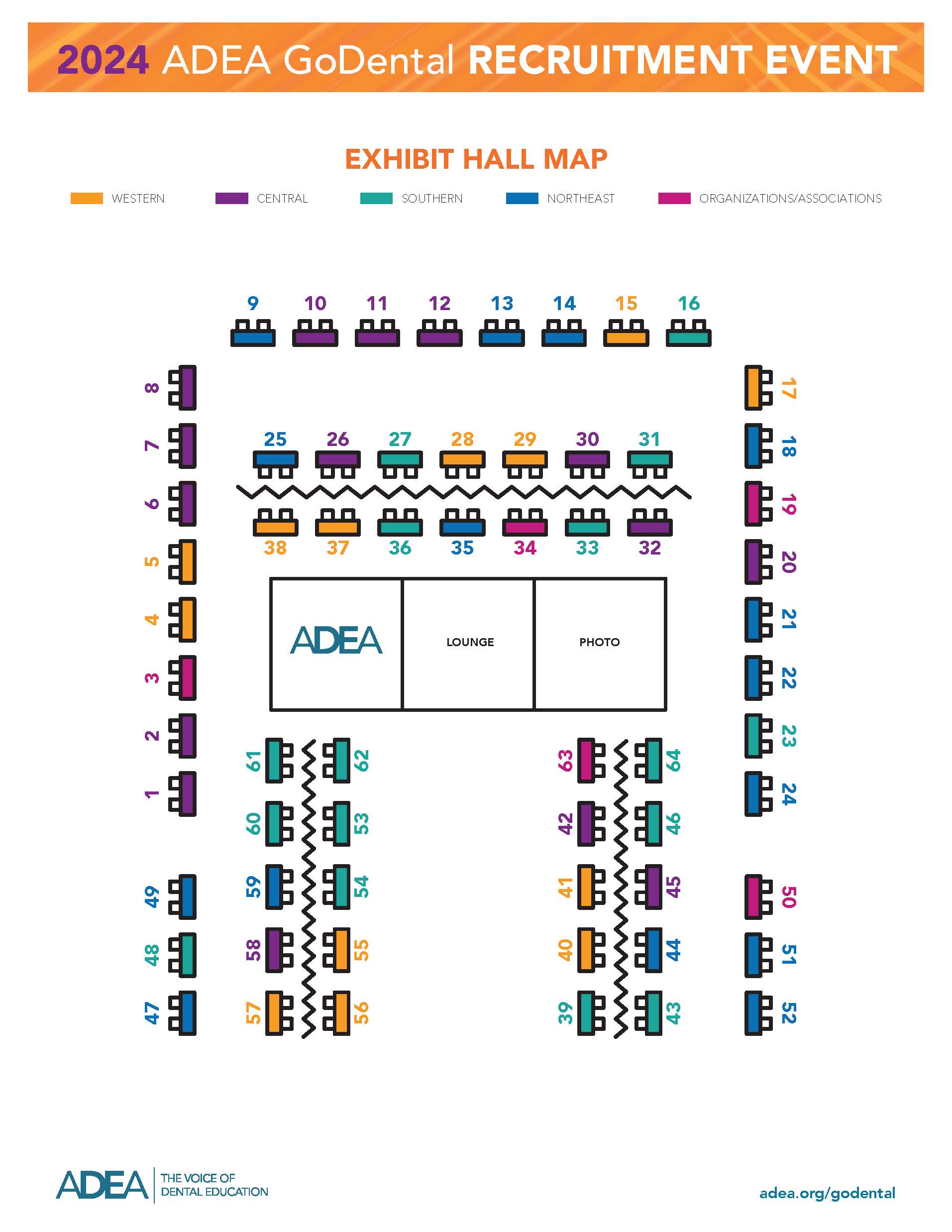 2024 GDRE ExhibitHall Map