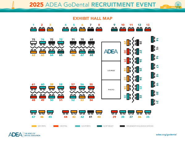 2025 GDRE Exhibitor Map